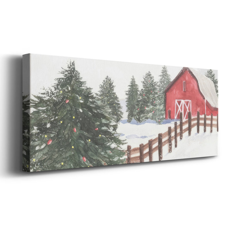 Christmas Time VI-Gallery, toile tendue, H 20 po x l 50 po x P 1,5 po