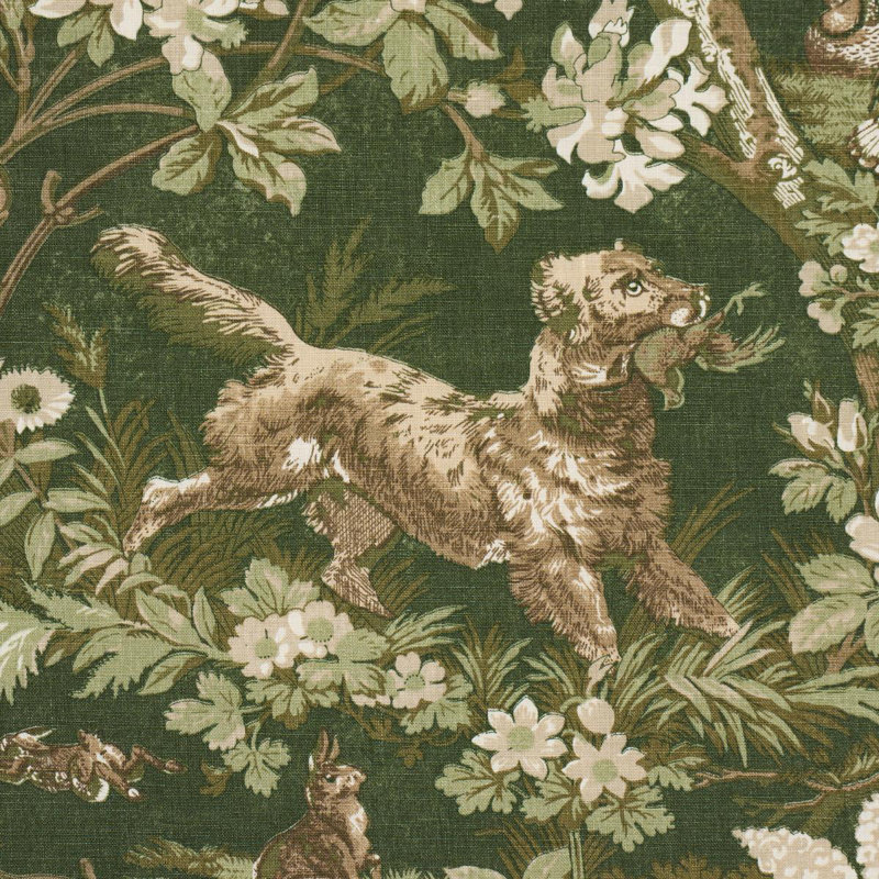 Hound Meadow Fabric, Forest