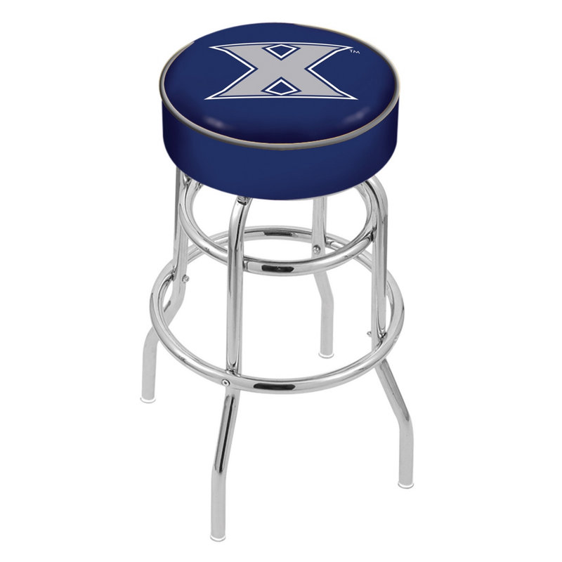 NCAA Swivel Bar & Counter Stool, Counter Stool (25" Seat Height), Xavier