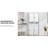 69" H Bathroom Storage Cabinet. Grey, 2 Barn Doors, 1 Drawer, Adjustable Shelves For Living Room, Entryway, Kitchen Tall Cabinet With Doors And Shelves, Multipurpose Bathroom, Spacious Interior-901175185