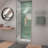 DreamLine Unidoor-LS 29-30 inch W x 72 inch H Frameless Hinged Shower Door in Brushed Nickel-122120766-122846604