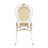 Chiles All-Weather Commercial Paris Chairs with Metal Frames-589252008