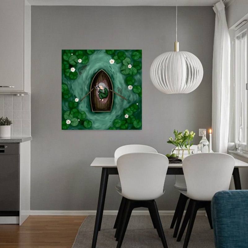 Contemporary Art Contemporary Wall Art, 32" H x 32" W