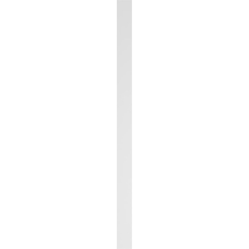 Pilastre surélevé en PVC TruCruft (la paire), Base et chapiteau standards, 5", 82 po