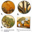 Baobab vert, arbre africain majestueux I - arbre, art mural africain-1676995966-1676995947