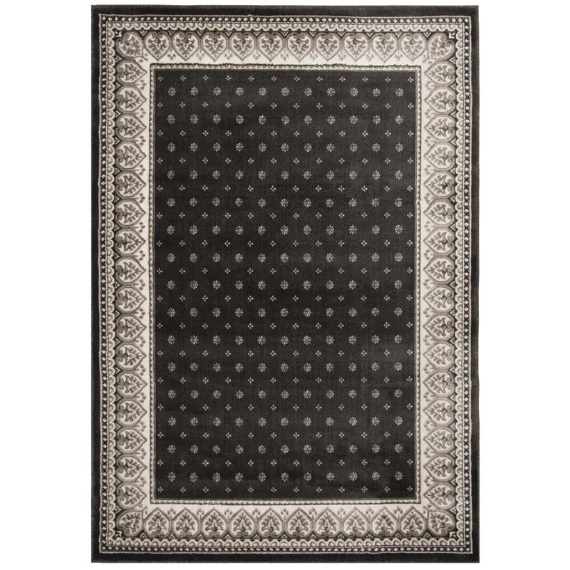 Fleur de Lis Woven Area Rug and Runners, 26"x50'