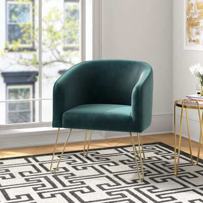 Grimsley Velvet Barrel Chair