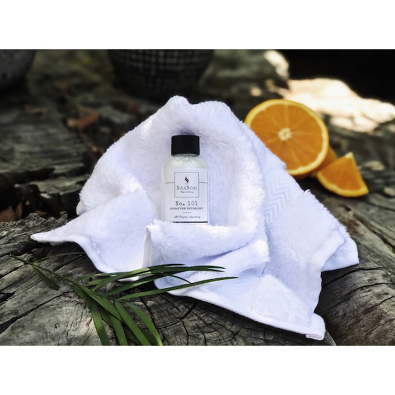 Ensemble de serviettes en coton 3 pièces Modbury par SaaSoh, Blanc