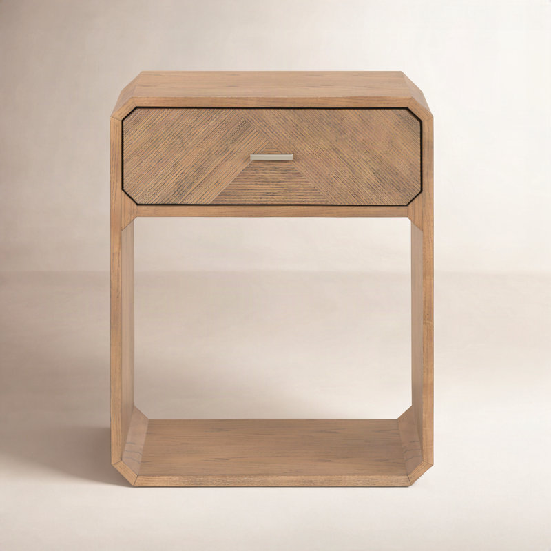 Harris 20.5" Nightstand, Natural Ash