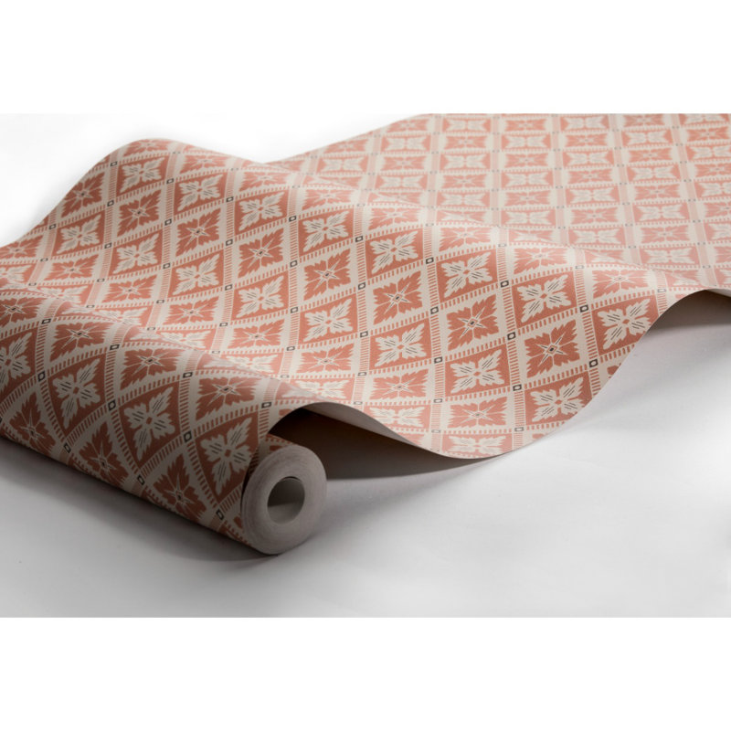 Boråstapeter Loka Wallpaper, Terracotta