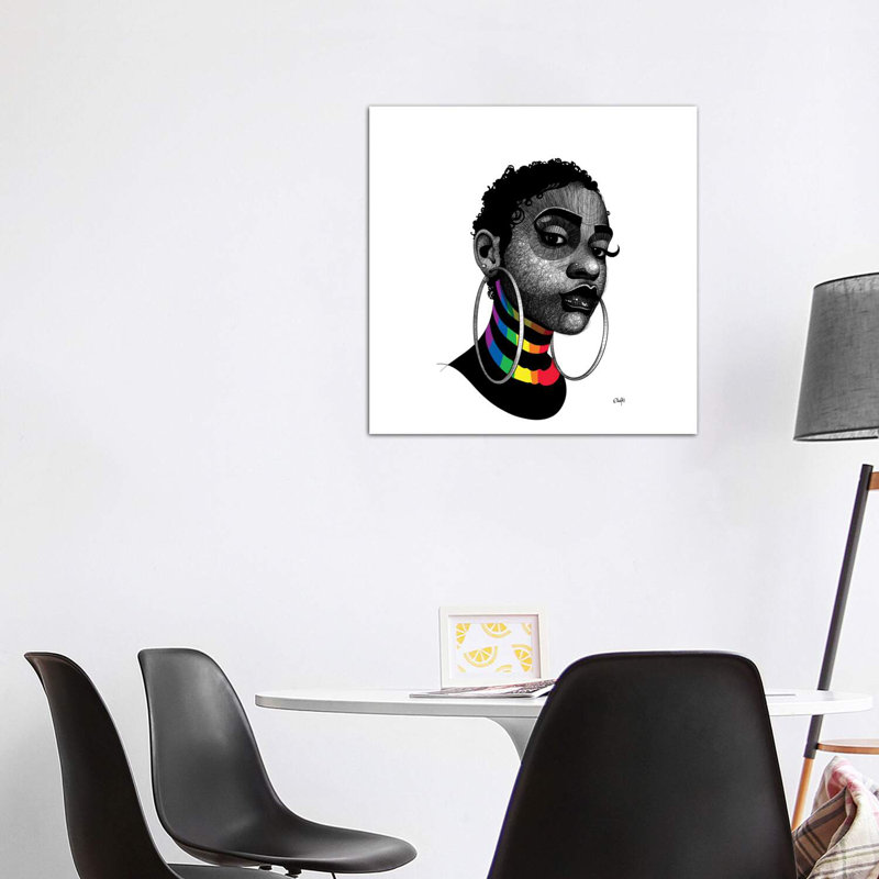 On Stripes 1 by Ohab TBJ - Wrapped Canvas Print, 93.98 cm H x 93.98 cm W x 1.91 cm D