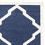 Tapis bleu marine / beige Ammundsen-1190976976