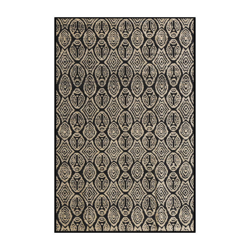 Tapis abstrait moderne 5218, Rectangle 4 pi x 6 pi