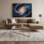 Art mural sur toile mauve Space Space-1511880576
