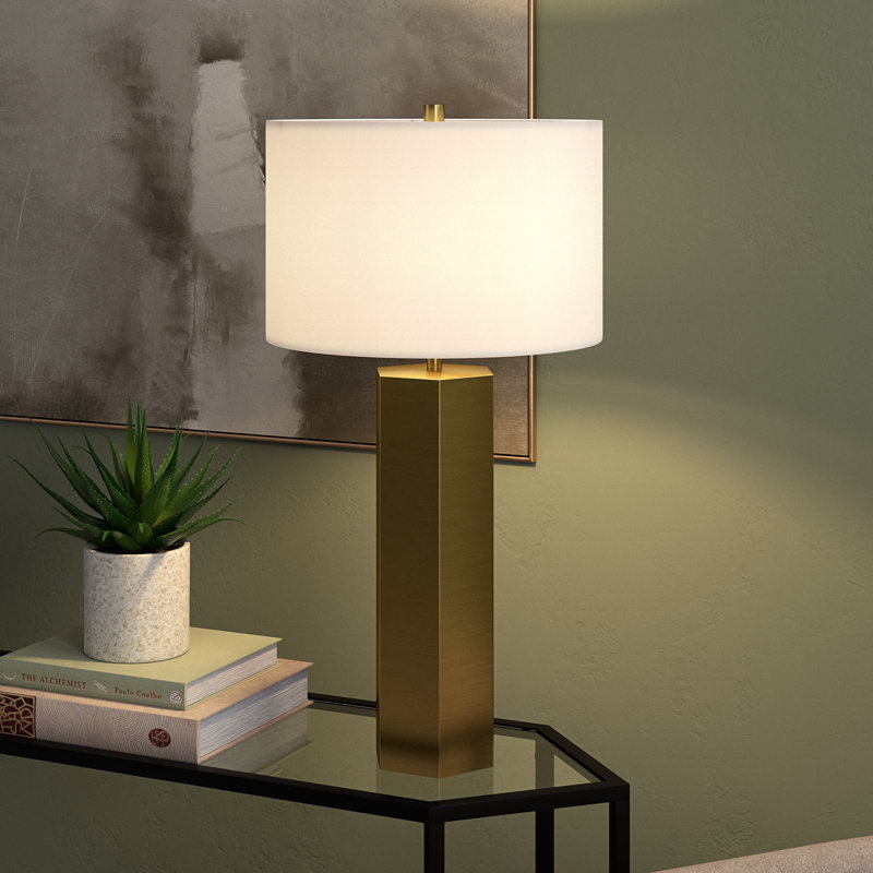 Lampe de table haute 27,25 po Nadene, Doré