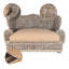 Lit de jour classique en rotin tissé à la main pour chien avec coussin lavable à la machine Classic-713106595