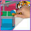 Tapis de bain tennis de table Tigers-1122661146