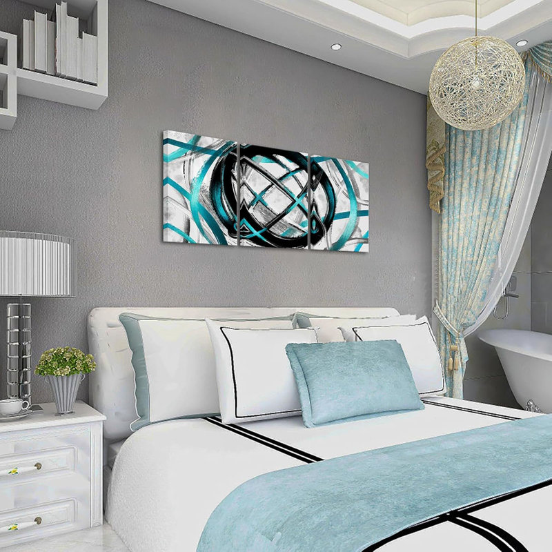 3 Piece Wrapped Canvas Wall Art