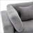 105'' 3 Seater Sofa With Removable Back Cushions And 5 Pillows