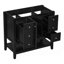 Meuble-lavabo 36 po sans lavabo, base d'armoire seulement, une armoire et trois tiroirs-115300753