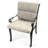22" x 44" Outdoor Chair Cushion with Ties and Loop-2032779460