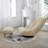 Isaias Swivel Upholstered Chaise Lounge with Footrest & Adjustable Backrest-570655714