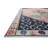 Moroccan Machine Made Power Loom Polyester Area Rug in Rust/Navy-78565290