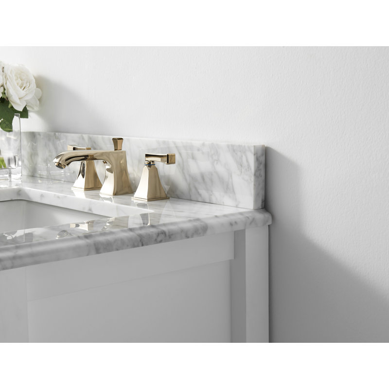 60'' W Double Vanity, White
