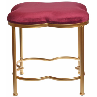Deville Metal Accent Stool