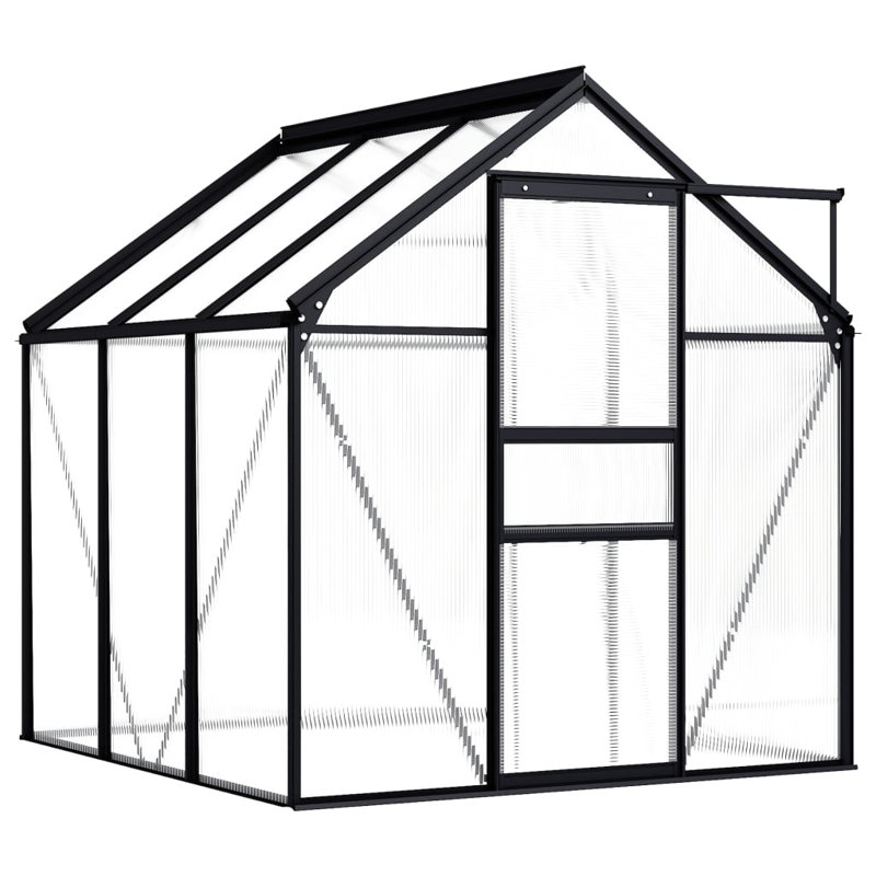6.23' W x 12.14' D Greenhouse, 76.8cm H x 74.8cm W x 74.8cm D