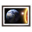 The Sun and Earth - Picture Frame Painting Print-55640043-55640042