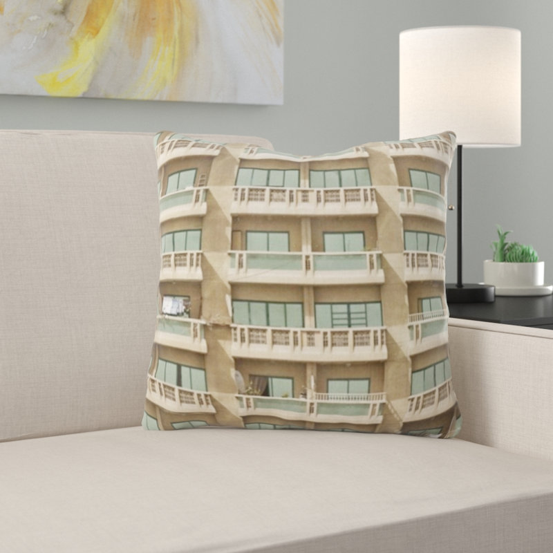 Microsuede Throw Pillow