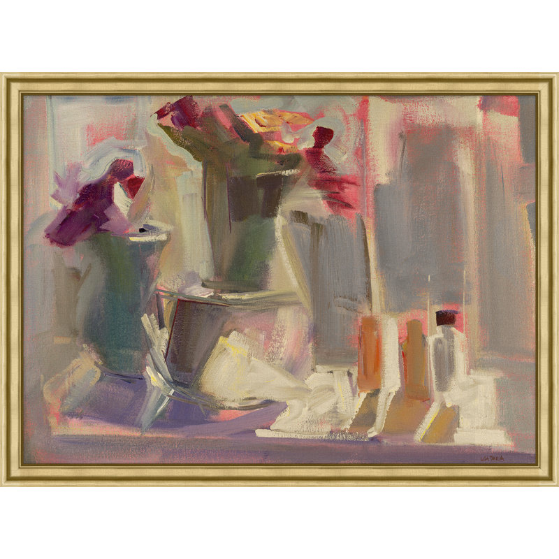 Lavender Shadows Painting by Lillian August