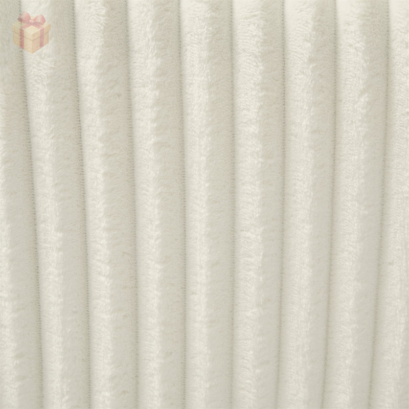 Très grand canapé en forme de U avec méridienne et tissu en velours côtelé ultra doux, parfait pour les réunions de famille confortables et les espaces de vie élégants.