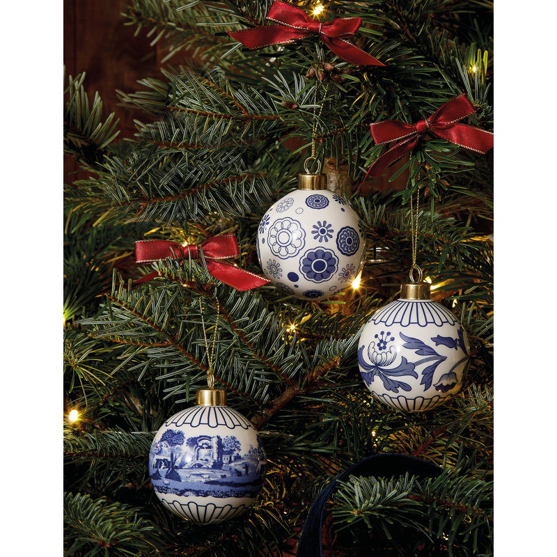 Classic Blue Italian - Spokes Christmas Bauble