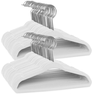  11" Velvet Non-Slip Baby Clothing Hangers