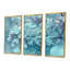 Ensemble de salon art mural lilas bleu et blanc-1310172307-1310172330