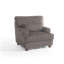 Ermia 92Cm Wide Modern Armchair with Solid Wood Legs-1379300356