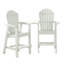 Chaise Adirondack d'extérieur en bois Bronya-134206155