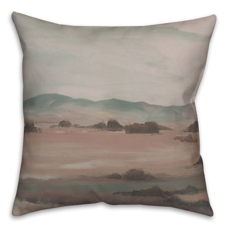Housse et insert de coussin carré en gazon, 18 po x 18 po