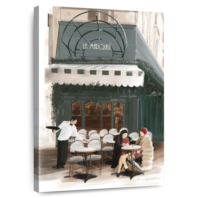 Lilie Paris Bistro, 48" H x 32" W
