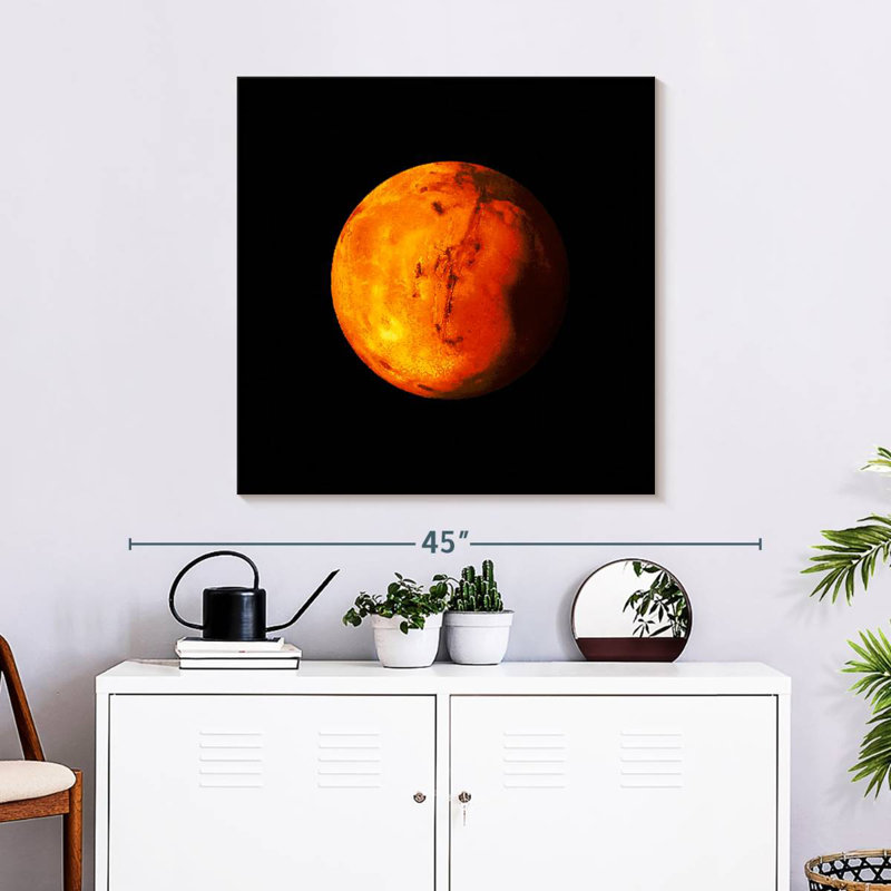 Oberle Mars Planet, 30'' H x 30'' W