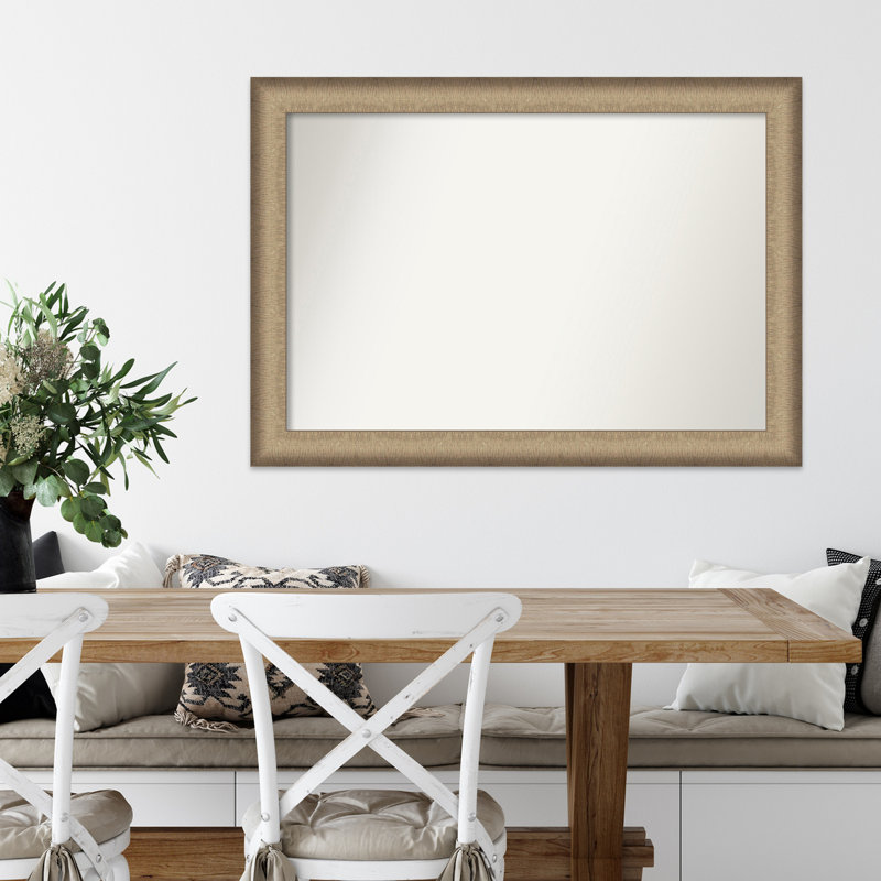 Miroir d'appoint mural en plastique, 29 po x 41 po