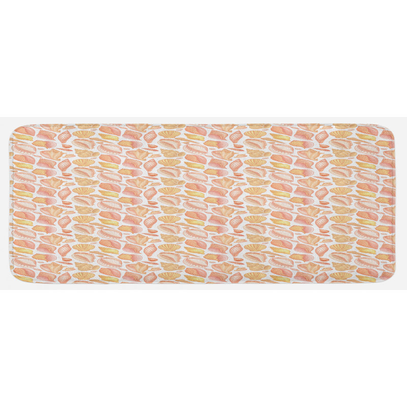 Coastal Synthetic Kitchen Mat