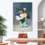 Fleurs dans un vase en cristal-132987988