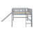 Low Loft Bed With Ladder And Slide-1853982226