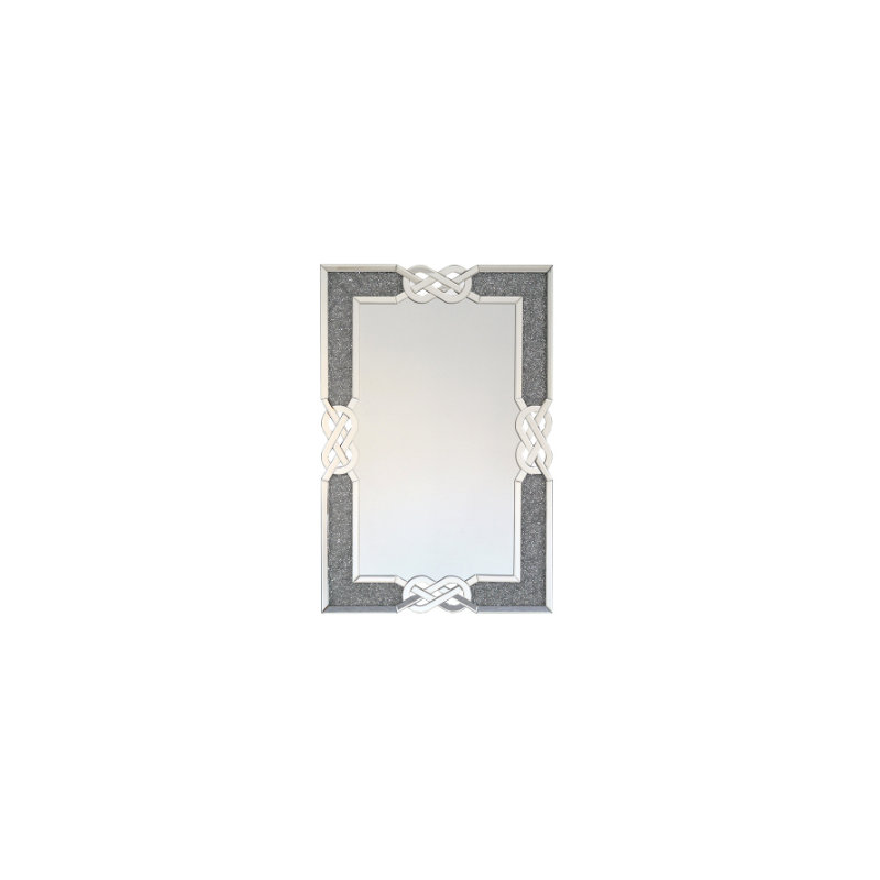 Darrion Glass Flat Wall Mirror