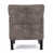 Microfibre brun gris est en rupture de stock