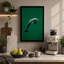 Leaping Dolphin Coastal - Wrapped Canvas-1866089640-1866089687