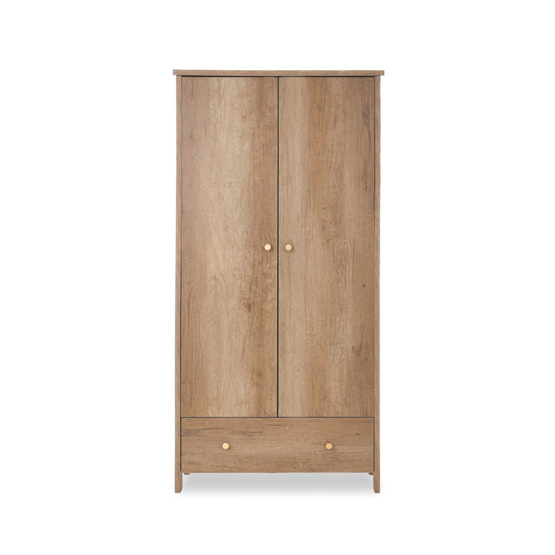 Nika Double Wardrobe - Oak